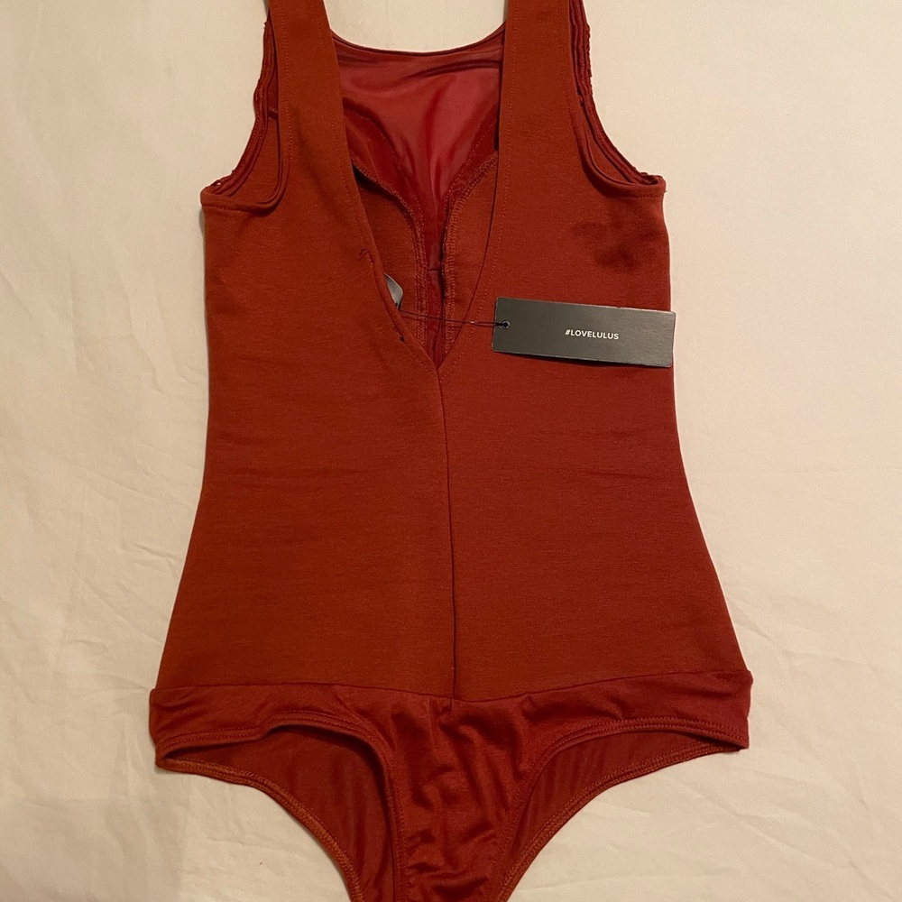 Rust orange bodysuit - Picture 5 of 5